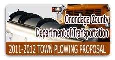 2011 - 2012 Town Plowing Proposal