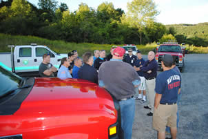 Volunteers leaving to assist with Southern Tier floods