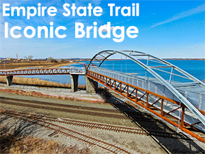 Empire State Trail Completed With Iconic Bridge