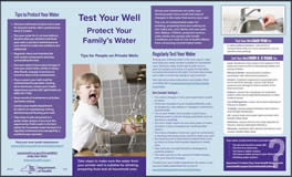NYSDOH Test Your Well Protect Your Family's Water Flyer