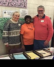 Commissioners Joyce Suslovic, Mary Alice Smothers & Bruce Carter at 2017 MLK Day Community Event