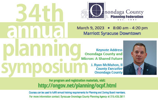34th Annual Planning Symposium postcard