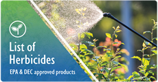 List of Herbicides - EPA and DEC approved products