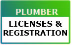 Plumber license and registration information and applications