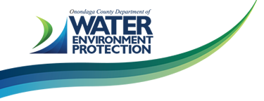Water Environment Protection logo with blue and green swoops below
