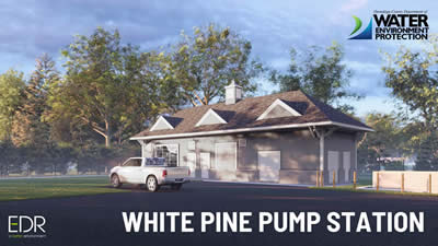 White Pines Pump Station EDR Projection Image